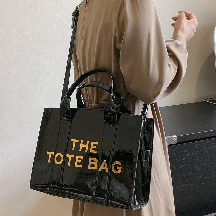 2023 New The tote Bag Women\'s Bag European and American Fashion Letter Tote Bag Single Shoulder Crossbody Bag