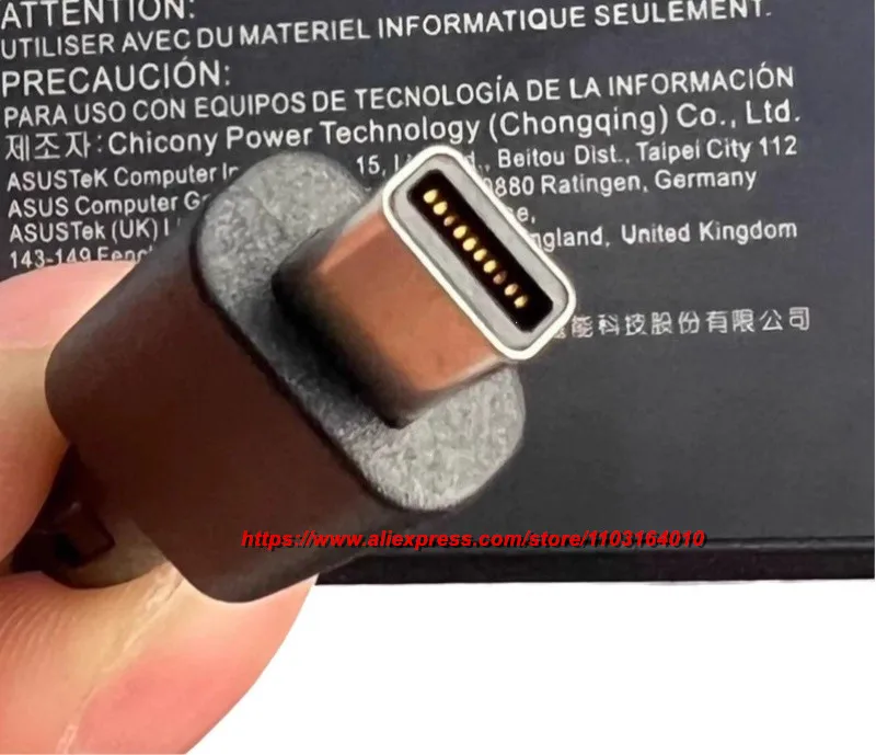 Chargeur adaptateur secteur pour ordinateur portable, 280W, 20V, 14a, pour ASUS Ice Pro 14ai TUF Gaming 6PRO A22-280P1B ADP-280EB B Rectengle conn 2025