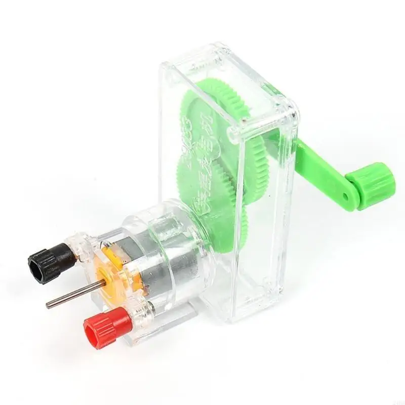 Hand Crank Generator Model Kits Generator Motoret voor school Physics Study 24BB