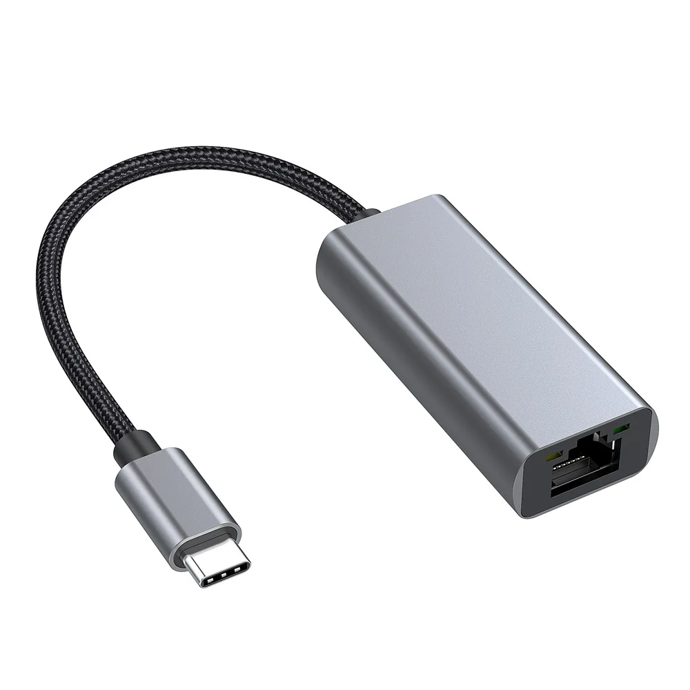 Scheda di rete adattatore Ethernet da USB 3.0 a 2.5G RTL8156B 2500/1000/100Mbps USB 3.1 Gigabit RJ45 Controller LAN per Desktop portatile