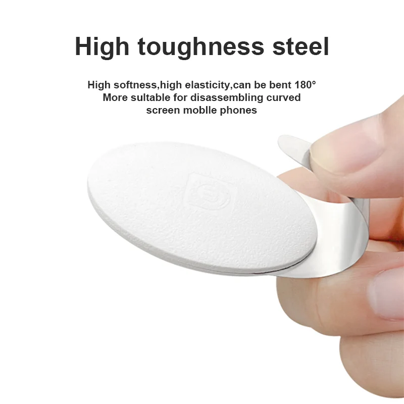 Amaoe Egg Shaped Dismantling Warped Blade Stainless Steel Plate Dismantling Tool Motherboard BGA Chip Back Cover Screen Removal