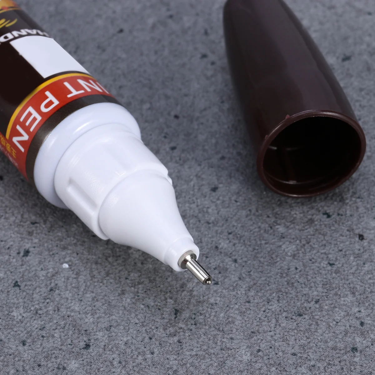 قلم طلاء السيارات إصلاح الخدش التلقائي اللمس حتى القلم معطف أصفر قضيب مزيل الخدش دائم عديم الرائحة مقاومة للماء #6