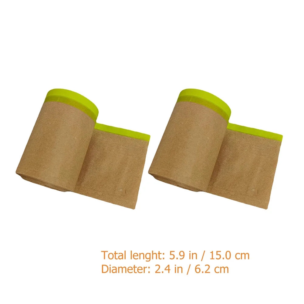 Rollo de papel Kraft para pintura de suelo, protección de muebles automotrices, rollo de papel artesanal, 2 uds., 11 metros