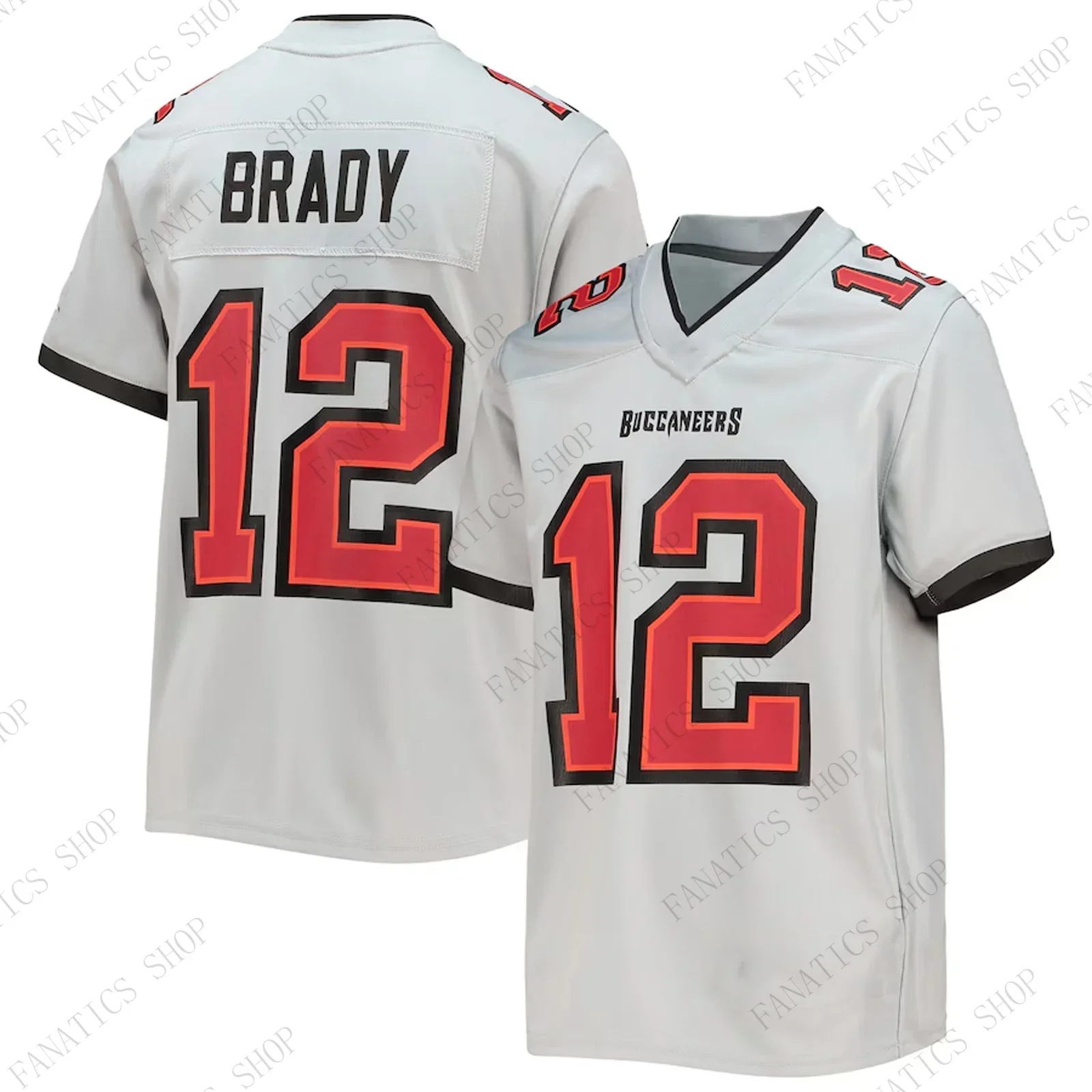 2024 Newest Summer Tom Brady Buccaneers Vapor F.U.S.E. Limited Rugby Jersey #12 Training Jersey Rugby Uniform For Adult&Kid