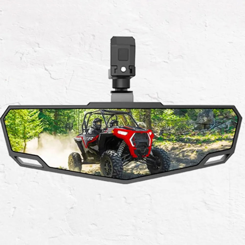 

ATV UTV Rearview Mirror Center Mirrors Wide Angle Durable ABS All Vehicle Accessories Replacement