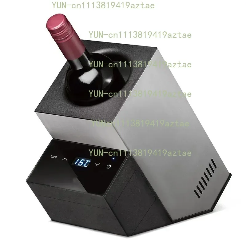 Semiconductor Electric Wine Cooler Smart Temperature Control 5‑18℃ Countertop Freestanding Bottle Cooling Device