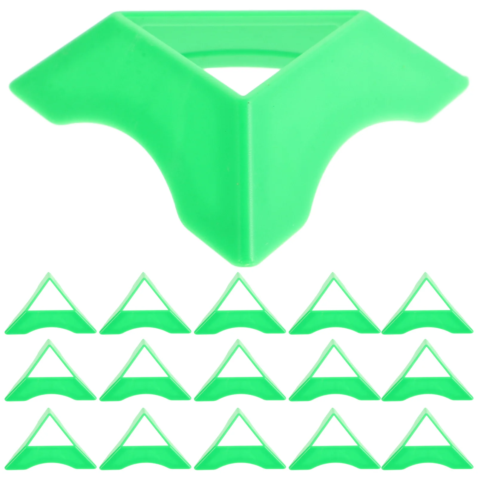 20 pz Triangolo Cubo Espositore Base Stabile Supporto Antiscivolo Per Puzzle Cubi Treppiede Piattaforma Rompicapo Gioco Organizzatore