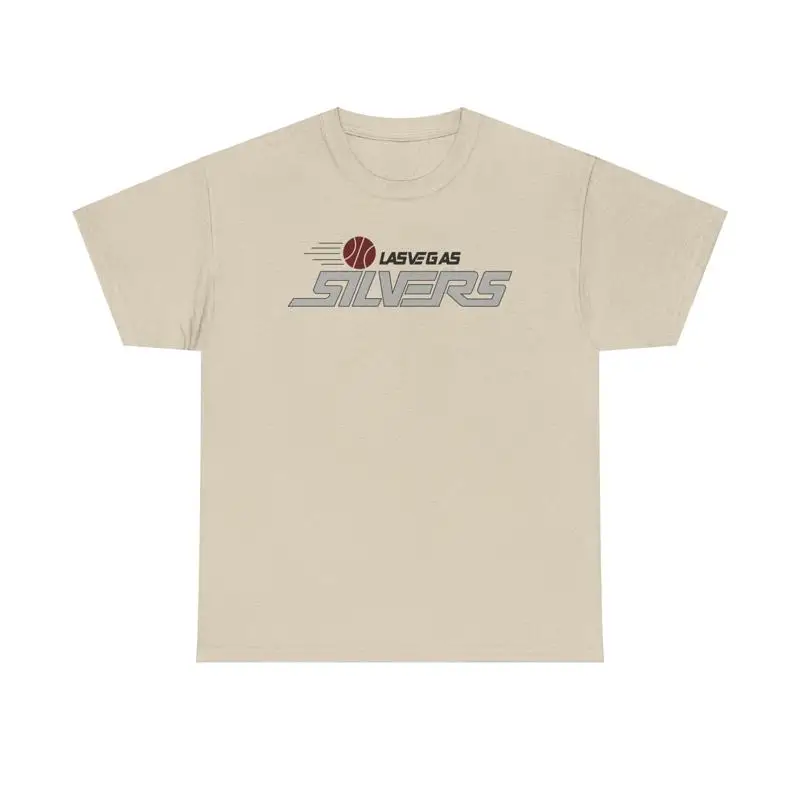 Las Vegas Silvers Associação de basquete continental 1982 1983 Nevada Camiseta