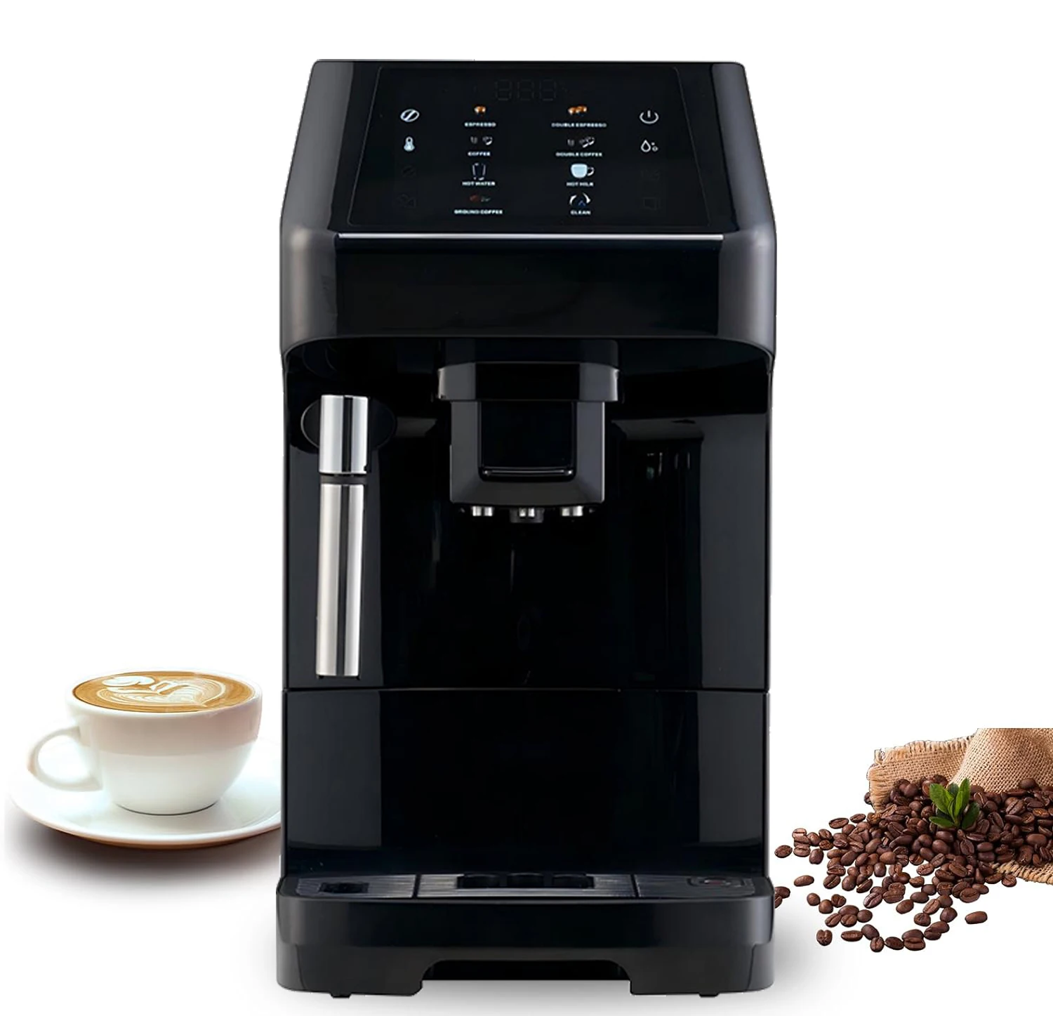 

High Quality Fully Automatic Espresso & Americano Smart Coffee Grinder Electric Home & Office for Hotels