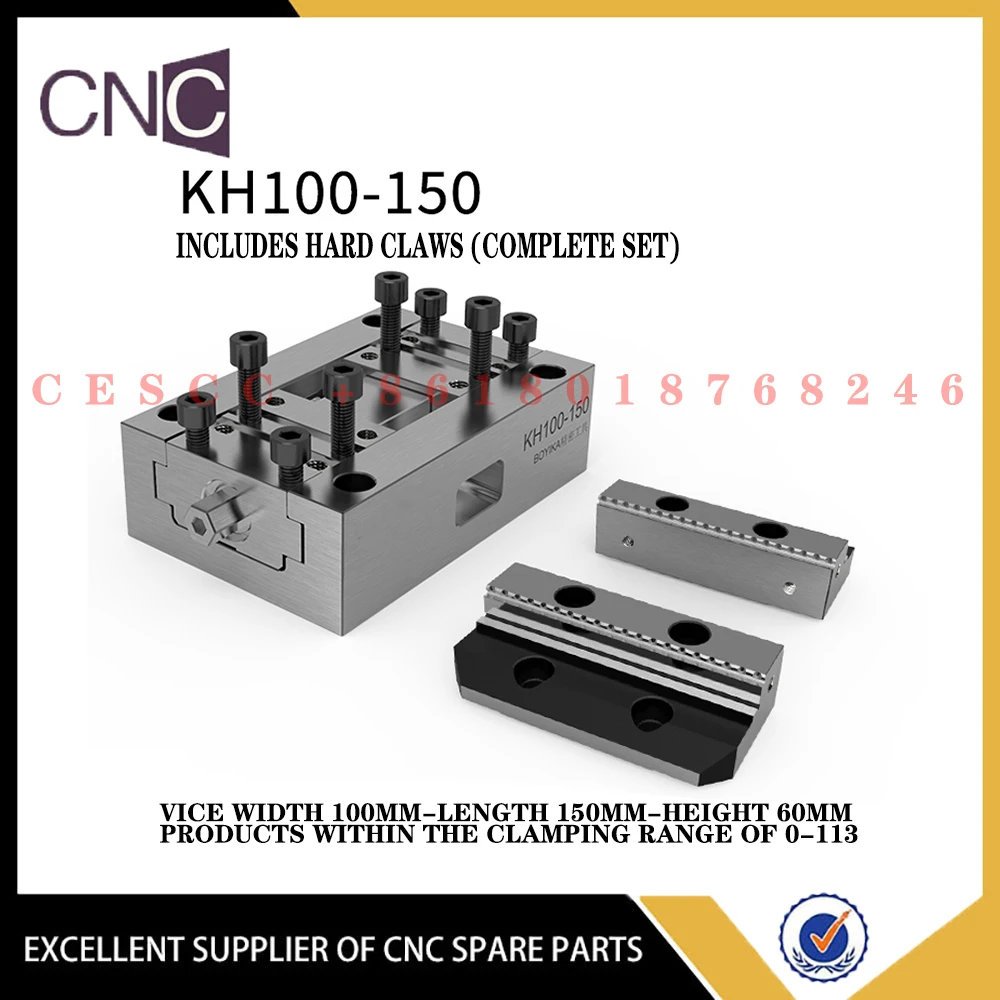Self-centering five-axis vise, concentric vise, dust-proof, anti-iron filings, synchronous centering fixture, CNC CNC special