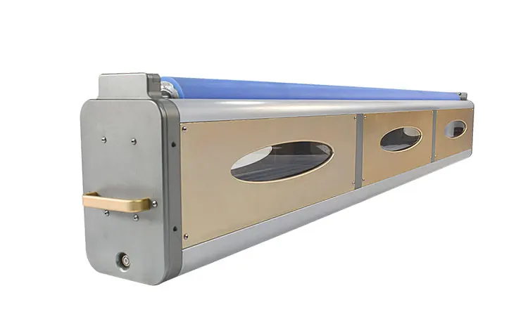 آلة تنظيف الأسطوانة اللاصقة من جانب واحد لتنظيف شبكة الاتصال المستمر ذات التنسيق الكبير #6