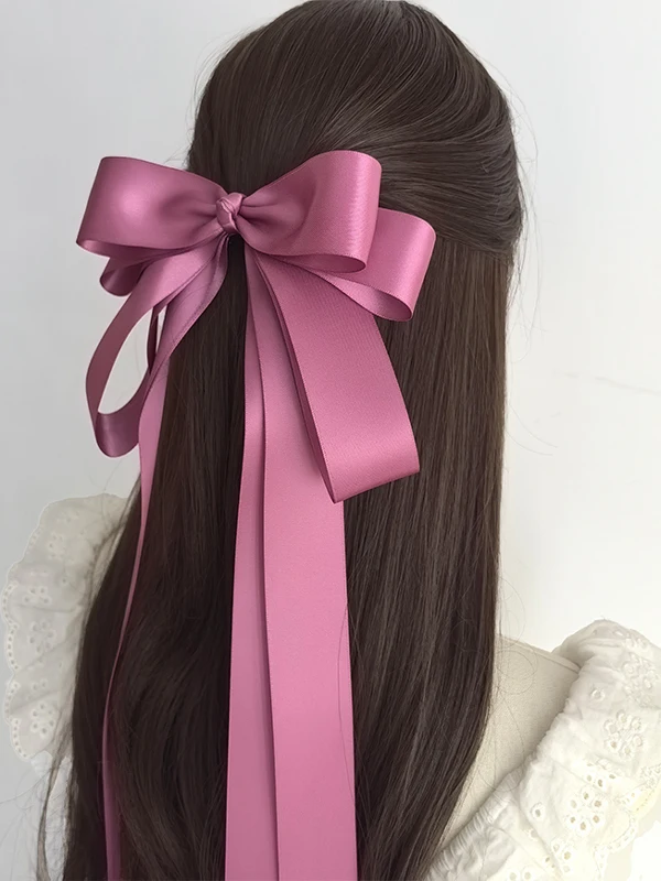 

Original Hanfu Hair Accories Large Knot Hair Clip Girl Silk Ribbon Sa New Chinese Sle National Trend Spring ...
