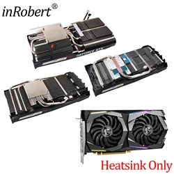 Heatsink Replacement For MSI GeForce GTX1660 1650 1660 Super 1660Ti GAMING X Graphics Video Card Cooling heatsink with backplate