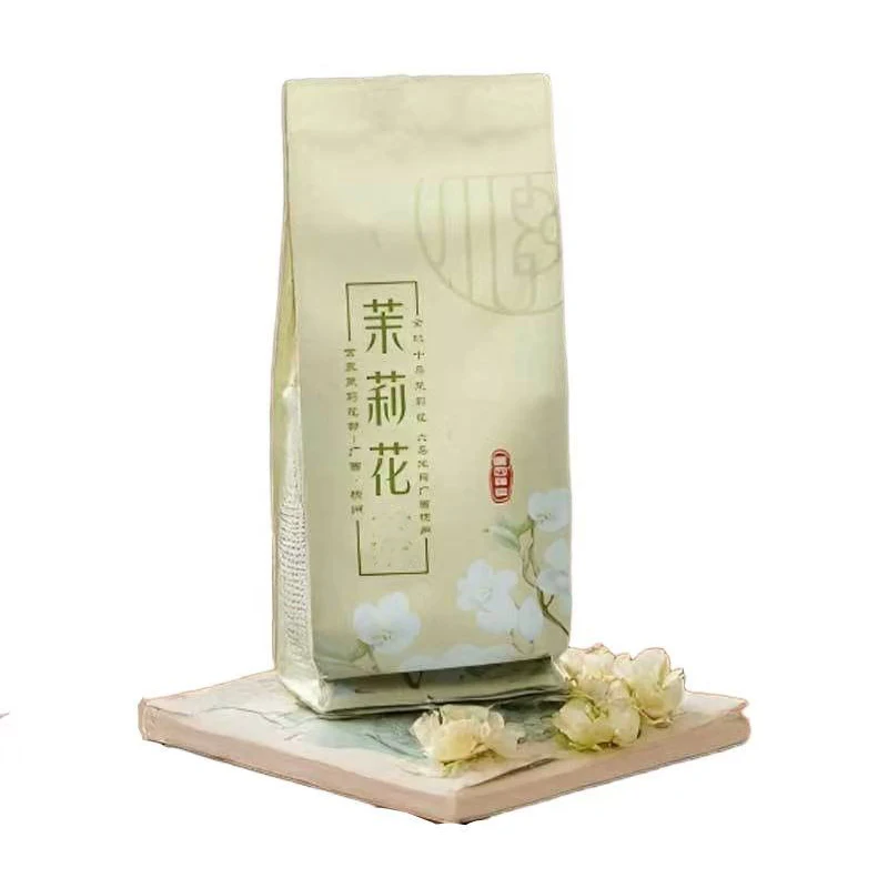 

Real Chinese Jasmine Flower Tea Set Bags S/M/L 250g/500g Classic Jasmine Green Oolong Tea Aluminum Foil Bags Recyclable Sealing