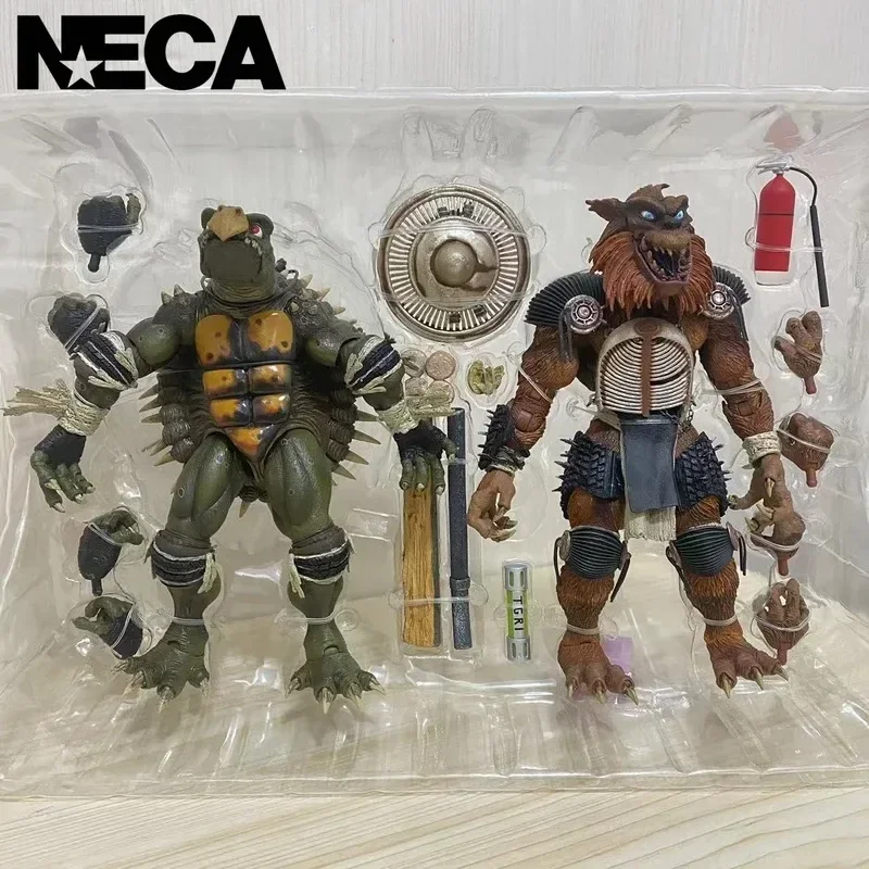 

Genuine Neca54127 Ninja Turtle Tok&lazar 7-inch Action Figure Collection Model