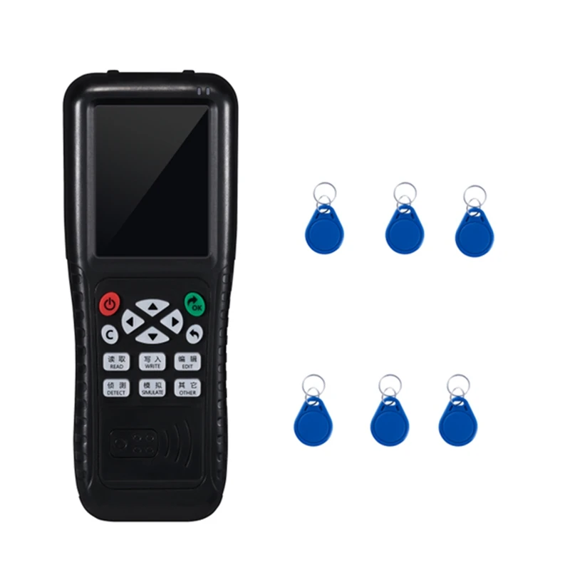 

AB25-Smart Card Reader Writer RFID Copier X100 USB Port Access Card Programmer Duplicator Copy Encrypted Keys 125Khz 13.56Mhz