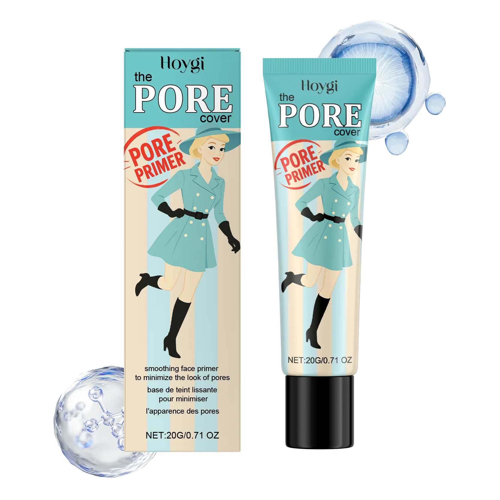 Pore Cover Face Primer Smooth Skin Texture Minimize Pores Long Lasting Makeup Base Non Sticky Makeup Primer For All Skin Types