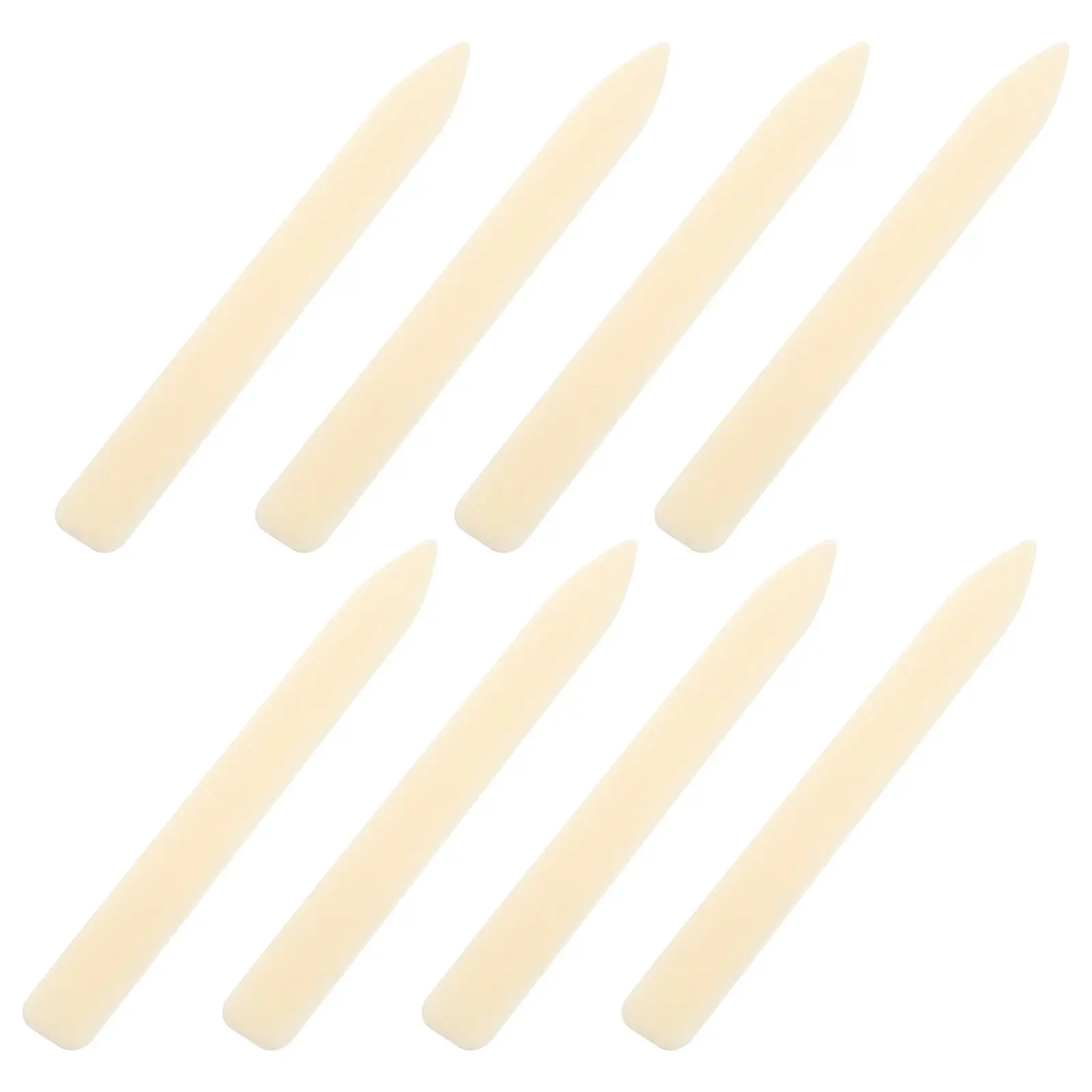 8Pcs Faux Bone Folder Tool Paper Creaser Scoring Folding Scrapbooking Card Making Bookbinding Craft Tools Burnishing