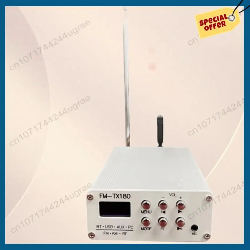 -A15I AM Transmitter Multifunctional Support AM FM Bluetooth Wireless Transmitter Audio Accessories US Plug