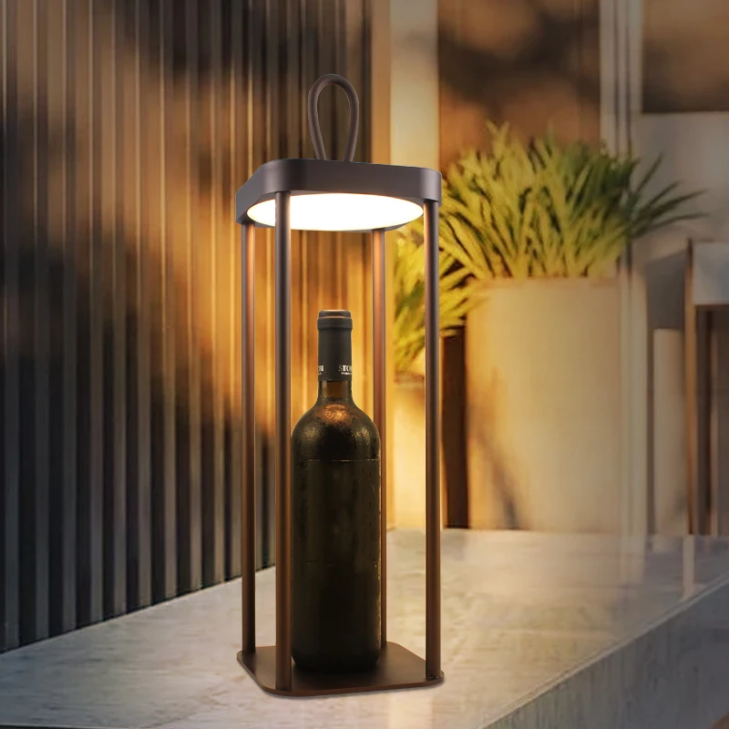 Bougie électronique LED unique, lampe à vent, lanterne pour jardin, couloir, extérieur, conception la plus récente, 2021