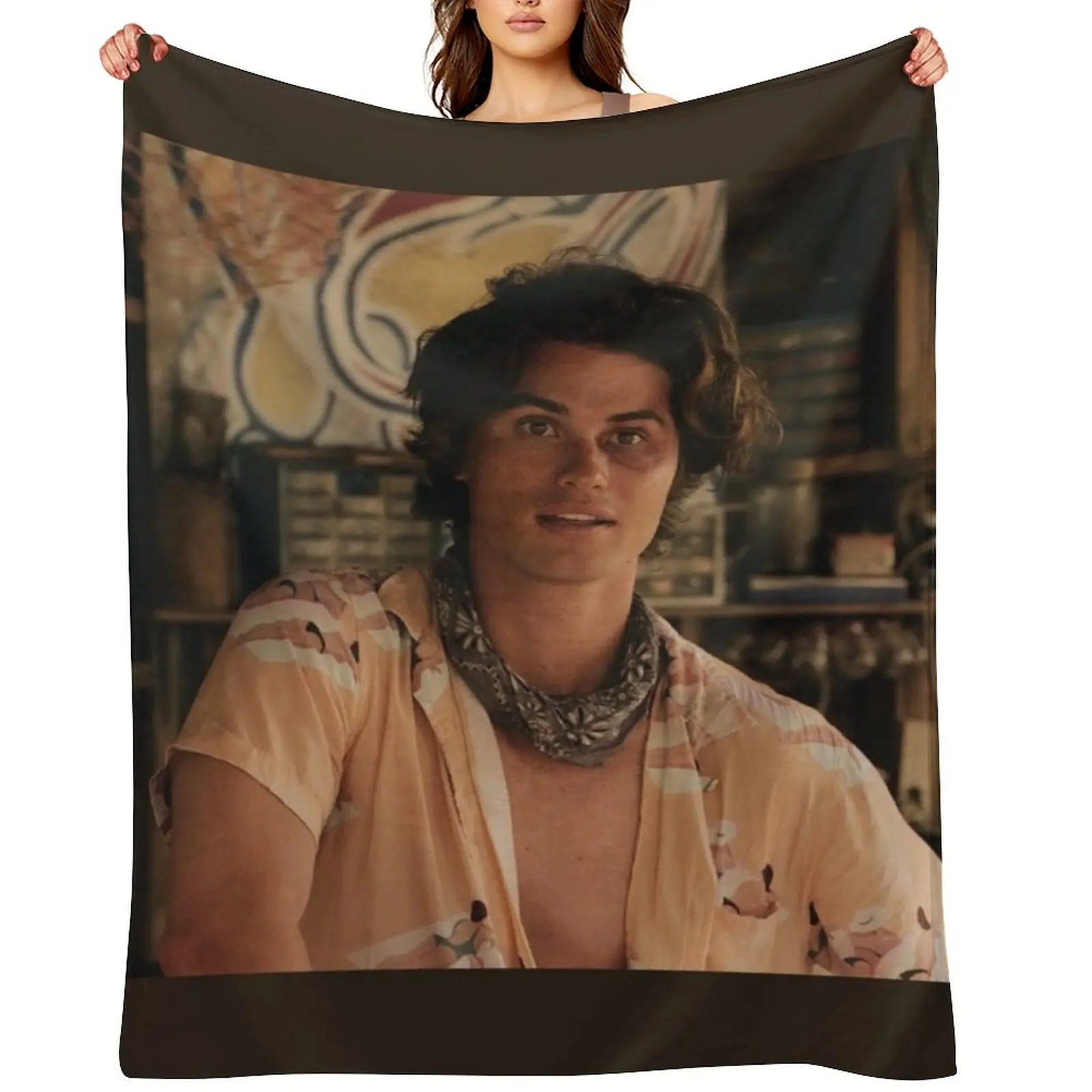 

Chase Stokes Throw Blanket Hairys Extra Large Throw For Sofa Thin Decorative Sofa Blankets