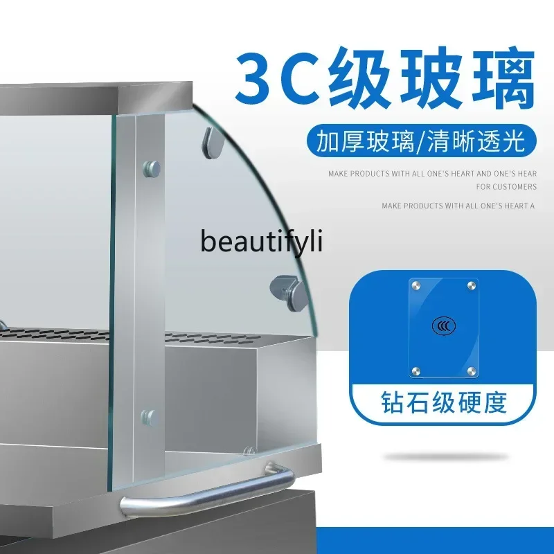 

New arrive Commercial environmental protection fume purifier mobile stall large smokeless purification stainless steel barbecu