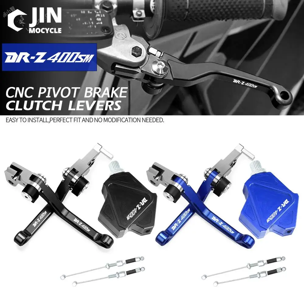 

Dirt Bike Brake Clutch Levers Stunt Clutch Pull Cable Lever Replacement Easy System For SUZUKI DRZ400SM DRZ 400SM 2000-2017 2016