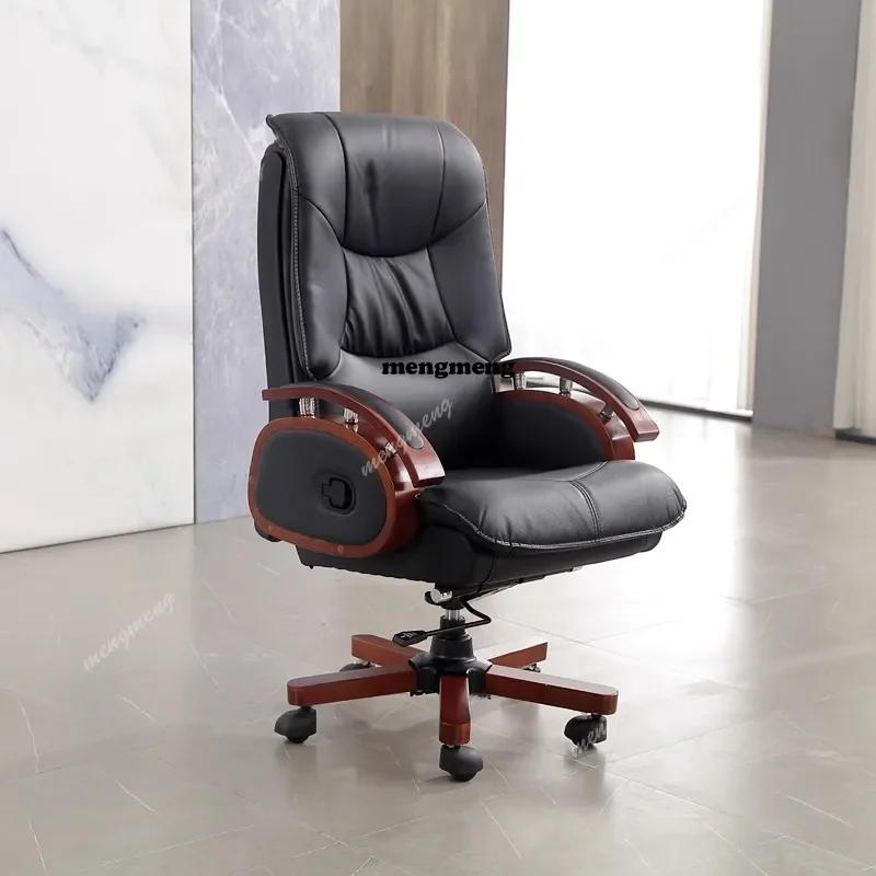 F182 Boss office chair reclining study dormitory computer chair household backrest rotating lift