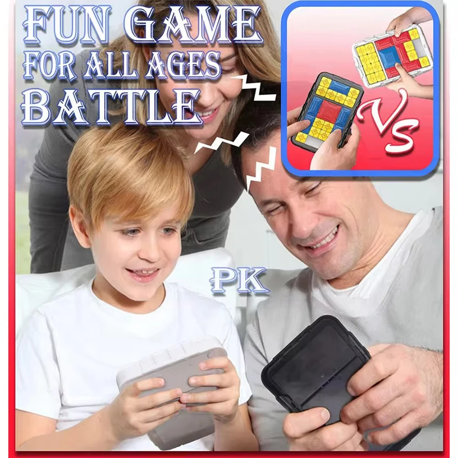 Blocco scorrevole Gioco cerebrale Sfida Huarong Road Rompicapo Puzzle scorrevoli Pensiero logico Giocattolo interattivo Gioco da tavolo Regalo per bambini