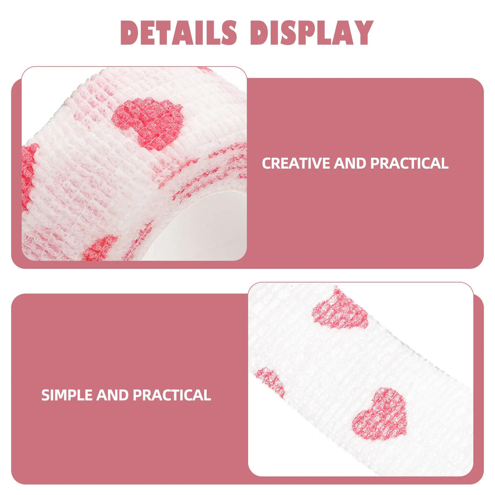 

12Pcs Breathable Finger Protective Bandages Elastic Cohesive Wraps Sports Finger Covers Self Adhesive Wraps Wrappers