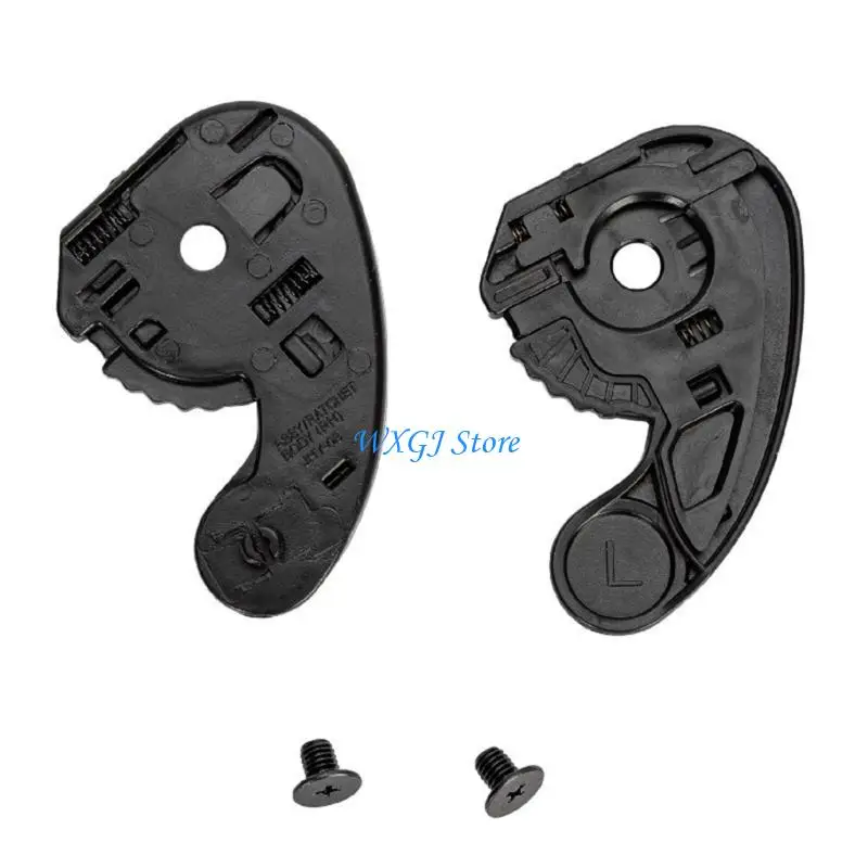 

37JE Helmets Base Screw Lens Buckle Up Helmets Accessory for NZI SYMBIO Helmets Lens Base Fixed Plate