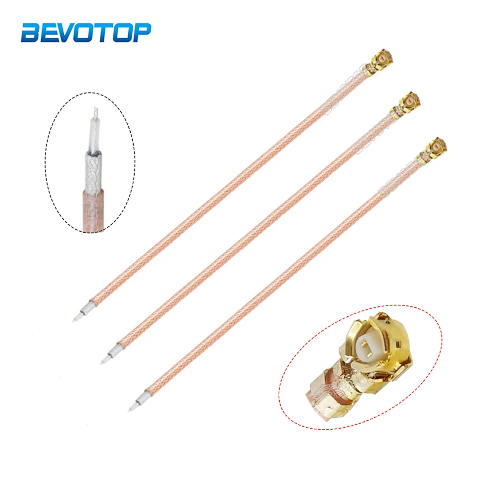 

10pcs/Lot IPEX Pigtail Cable IPEX1 Receiver Antenna XM XM Plus R-XSR RXSR for RC Multirotor FPV Quadcopter 5~100CM