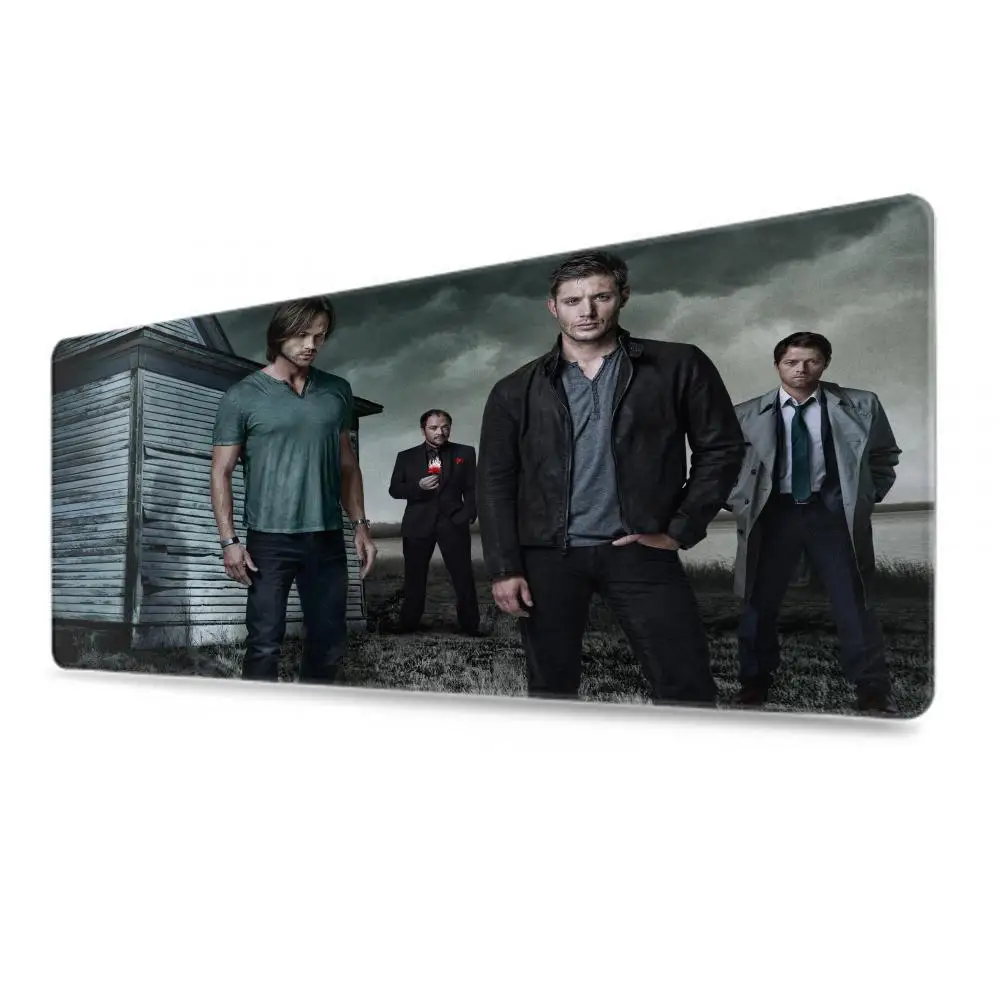 Large Alfombrilla Raton Mousepad L TV Supernatural Computer Gaming Accessories Non-slip Mouse Pad Tappetino Mouse Mausepad 30X90