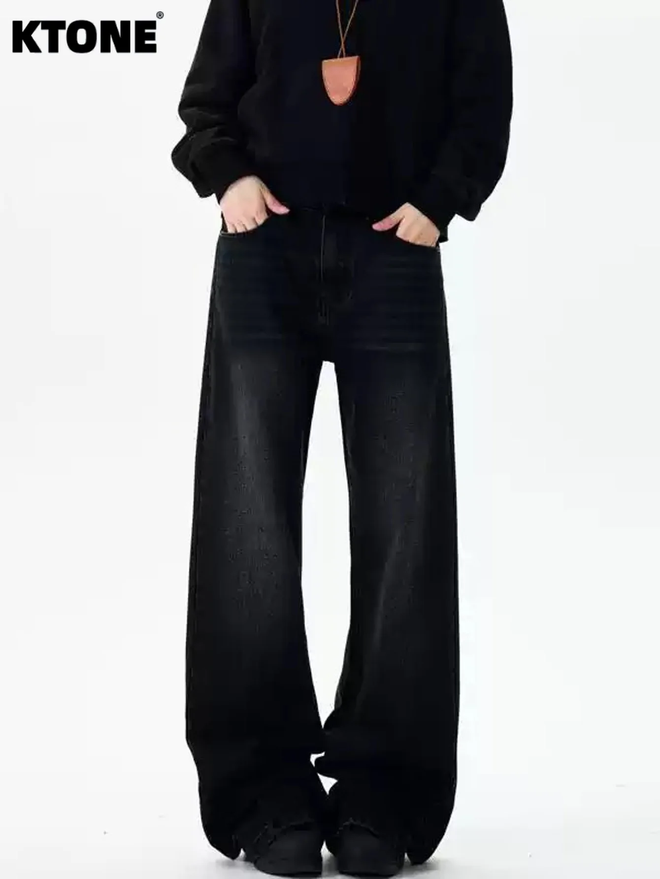 

Jeans Y2K Baggy Black For Man Unisex Original Drip No accessories or belts included