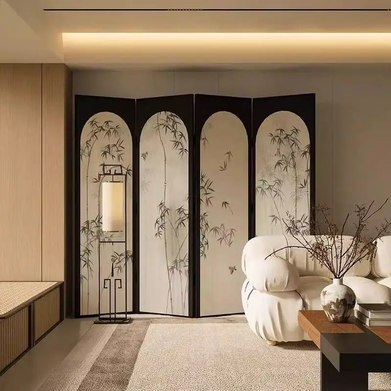 french-medium-bamboo-screen-partition-living-room-modern-simple-mobile-office-entrance-bedroom-shade-home