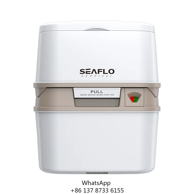 SEAFLO 18L Multifunctional Injection Mobile Movable Portable Toilet For Outdoor