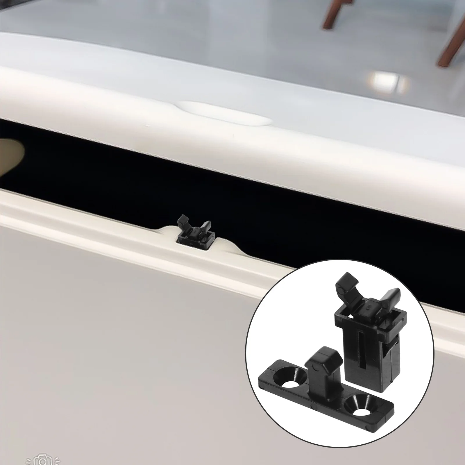 

10 set 10 Sets Push Buckle Press Latch For Trash Can Lid Locking Replacement Parts Hardware Fasteners Snap Closure Fixtures