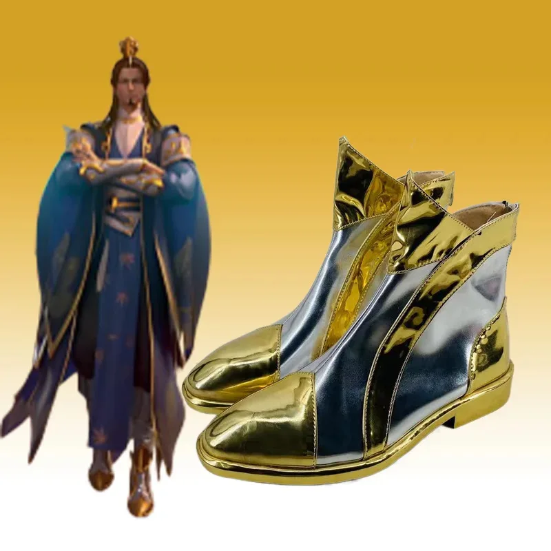 

1282 Ведро Сломанное Небо Хан Фэн Обувь для косплея Вторичный элемент Анимация Выставочная обувь для выступлений