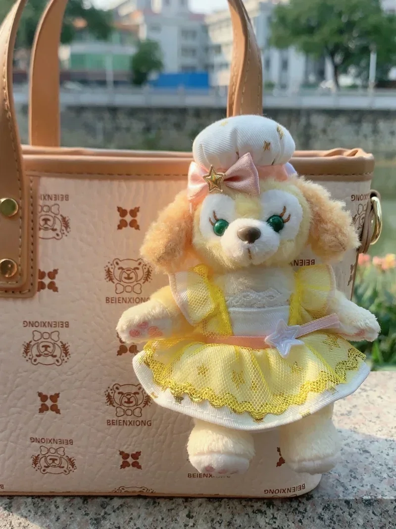 Disney Cookieann Chef Dog Keychain Pendant Plush Toys Cookieann Plush Doll Bag Pendant Girl Christmas Brithday Gifts