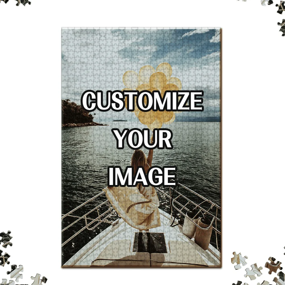 맞춤형 사진 퍼즐 1000조각, DIY 수공예품, 가족 사진, 애완동물, 여행, 결혼식, 프로포즈, 생일, 기념일, 성인을 위한 특별한 선물, 홈 데코레이션, 장난감 및 게임, 종이 퍼즐