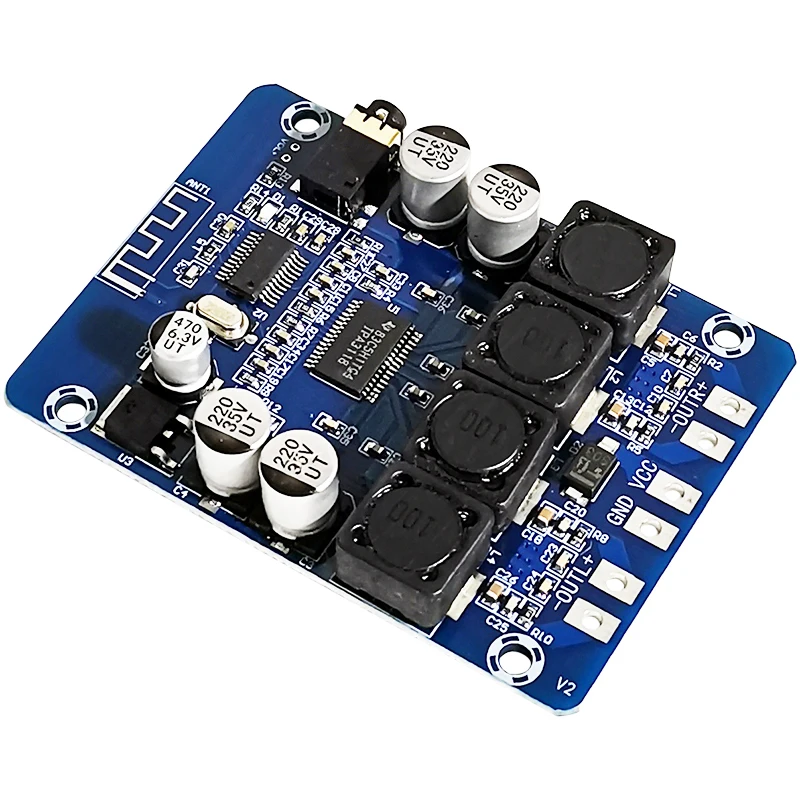 TPA3118D2 Digital Bluetooth Amplifier Board High Power Dual 45W DC12-28V Speaker Modification DIY Dual Channel