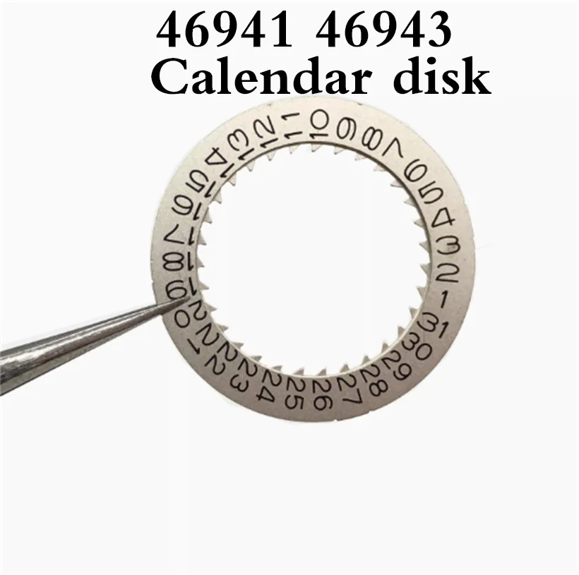 Watch Accessories Movement Calendar Disc Suitable For Double Lion 46941 46943 Movement Calendar Week Disk Accessories