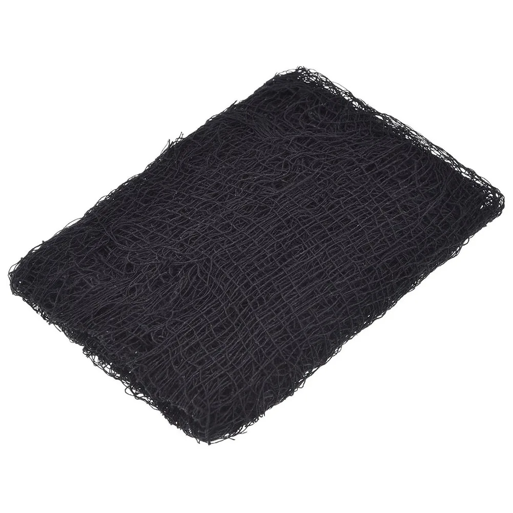 Cut Arbitrarily Haunted House Halloween Gauze Decoration 183cm*76cm Black Large Mesh Orange Purple Roving White