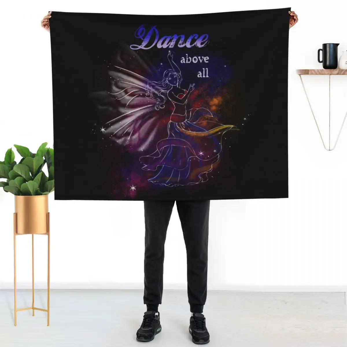 Dance Throw Blanket Moving bed plaid Travel Thermal Sofas Flannel Fabric Blankets