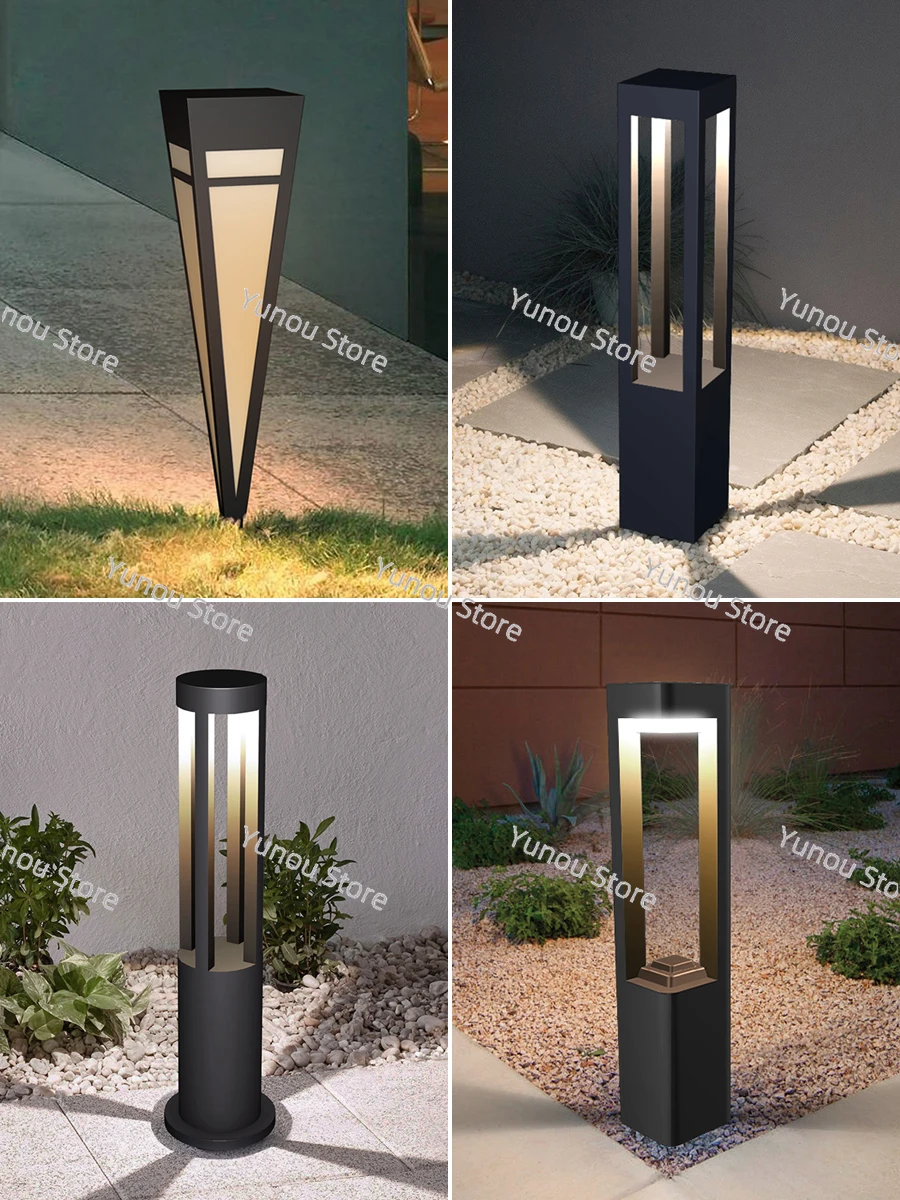 Outdoor Waterproof LED Lawn Light, Outdoor Garden Villa Light,Ground Plug Electric Courtyard Light, Community Landscape Landscap