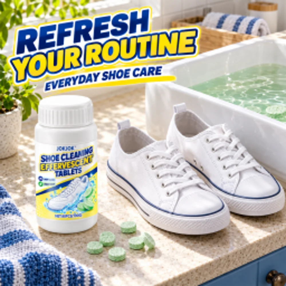 Washing Machine Cleaner Tablets, Effervescent Deep Clean Descaler for Front & Top Load HE Washer, Remove Mold, Odor & Limescale