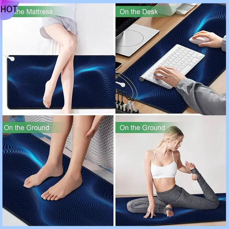 

B45C Grounding Mat With Cord For Stress Relief, Grounding Mattress Pad For Bed–Grounding Pad For Sleep