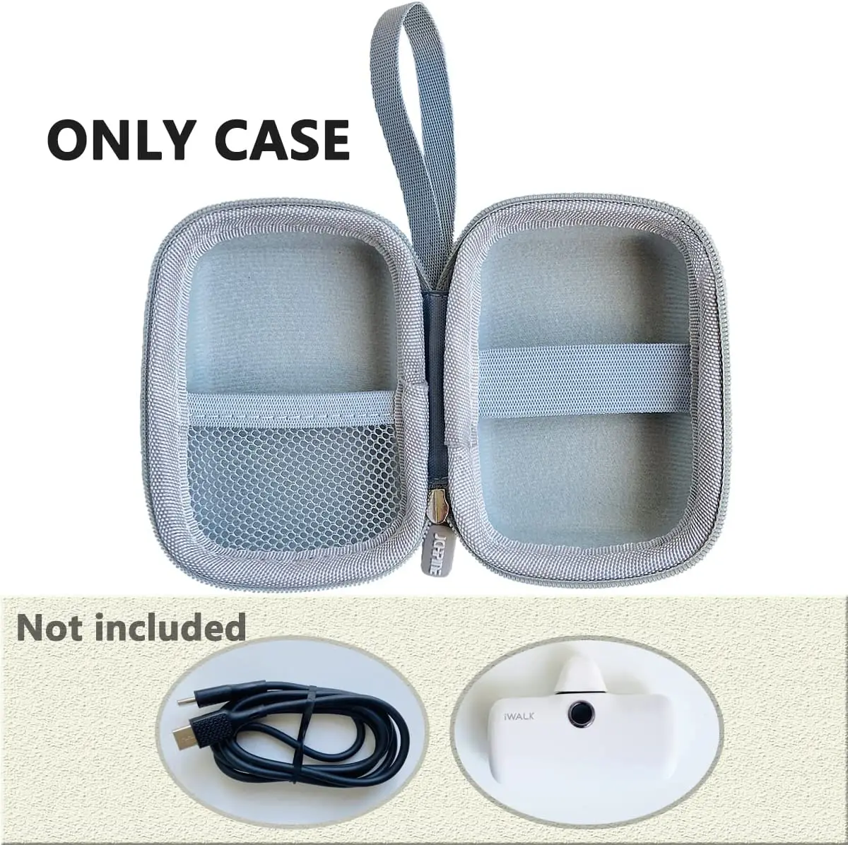 Hard Carrying Case for iWALK Portable Charger Ultra-Compact Power Bank(Only Case)