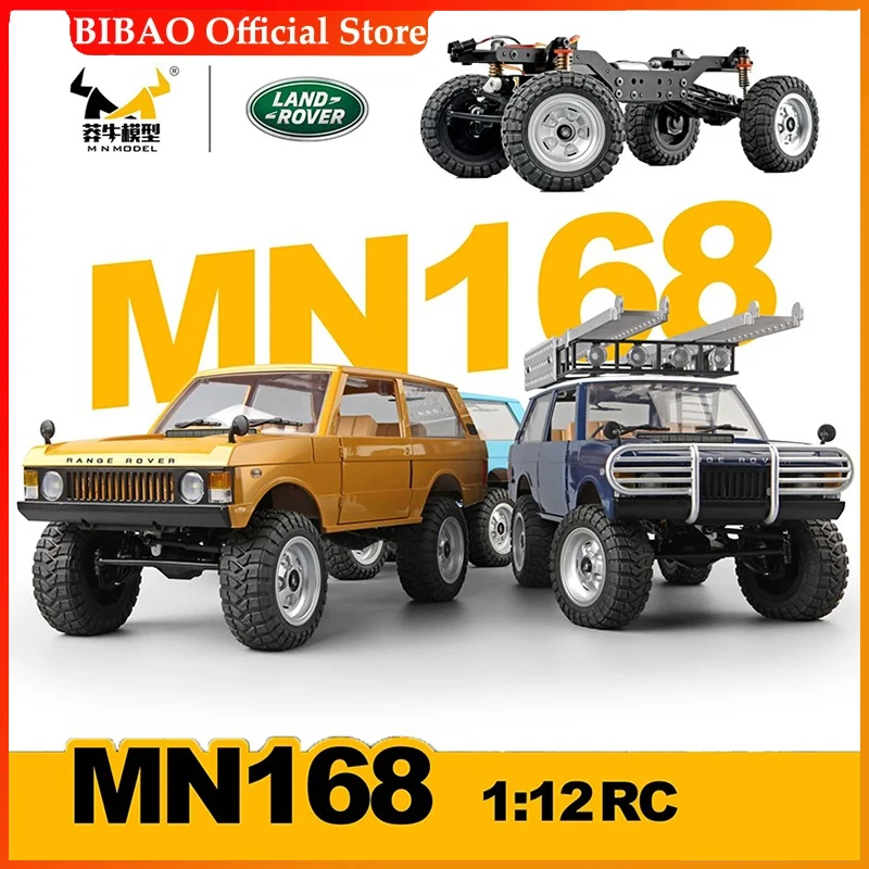 MN168 New 1:12 First Generation Range Rover Rc Remote Control Vehicle All Terrain Crossing Climbing Vehicle with Door Bridge