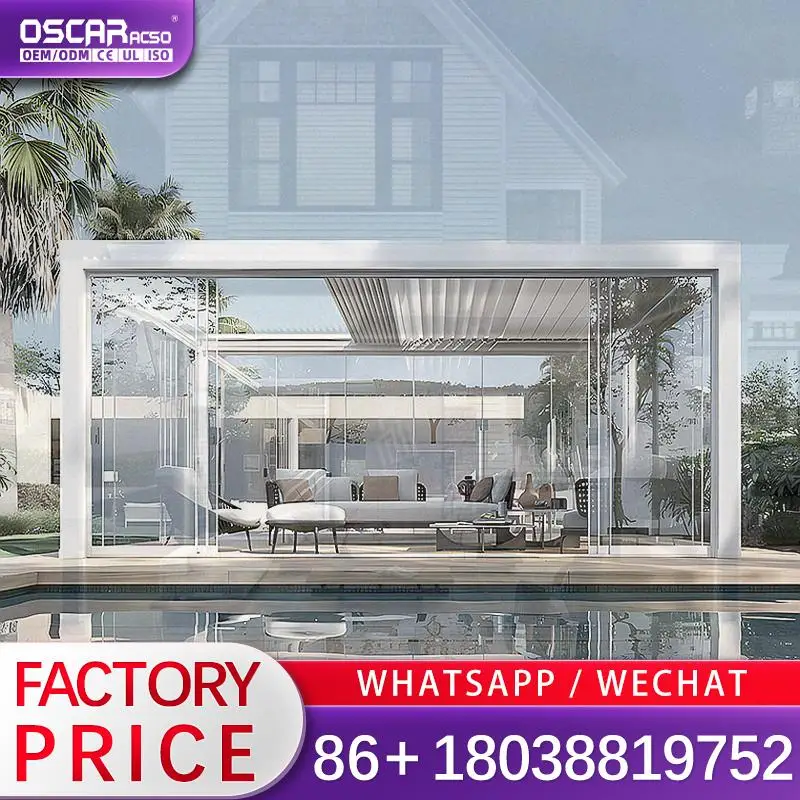 Factory Price Expandable 40ft Modular Prefab Outdoor House for Garden Hotels Resorts in Containers pergolas